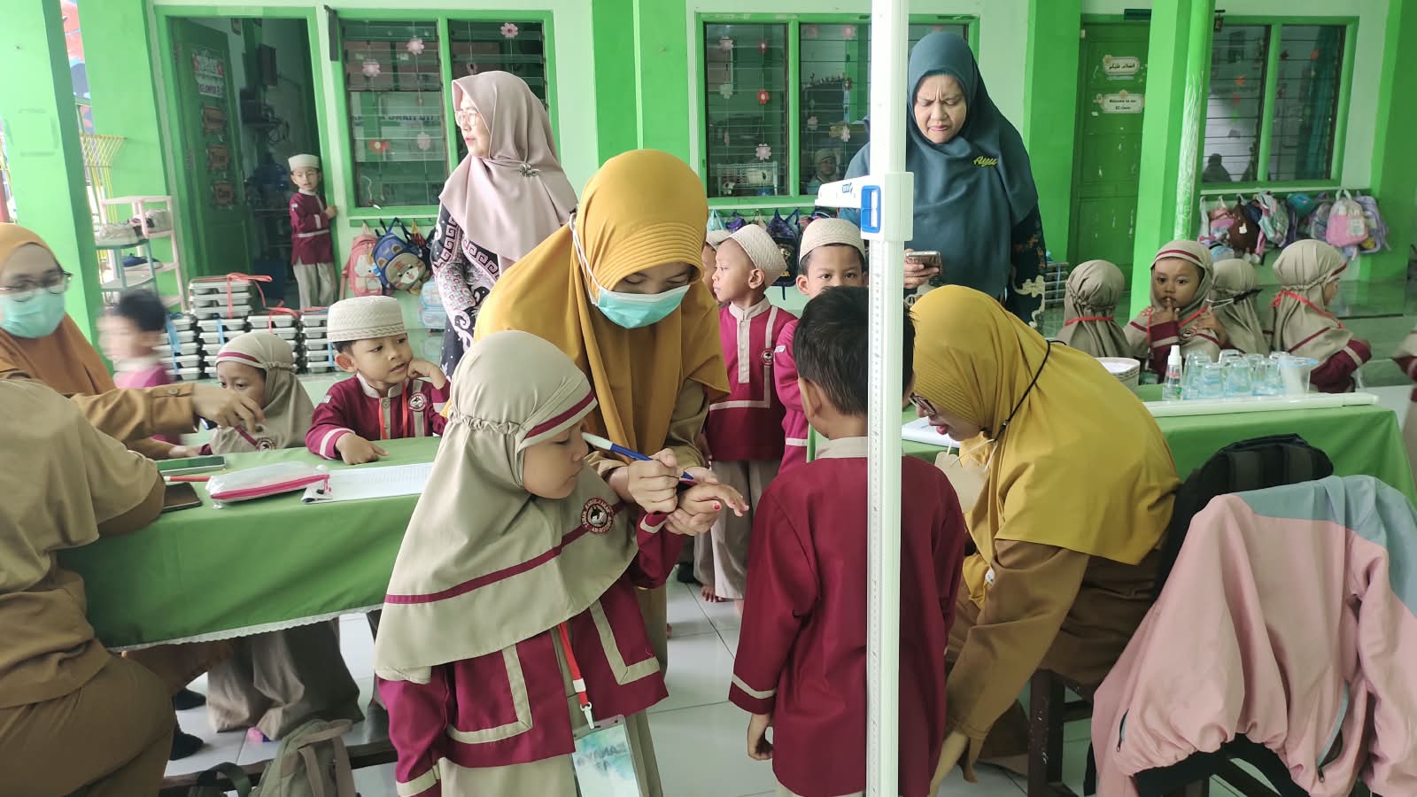 Puskesmas Banjar Sengon Gelar Screening Kesehatan bagi Peserta Didik TK dan KB Ar-Raudah Jember