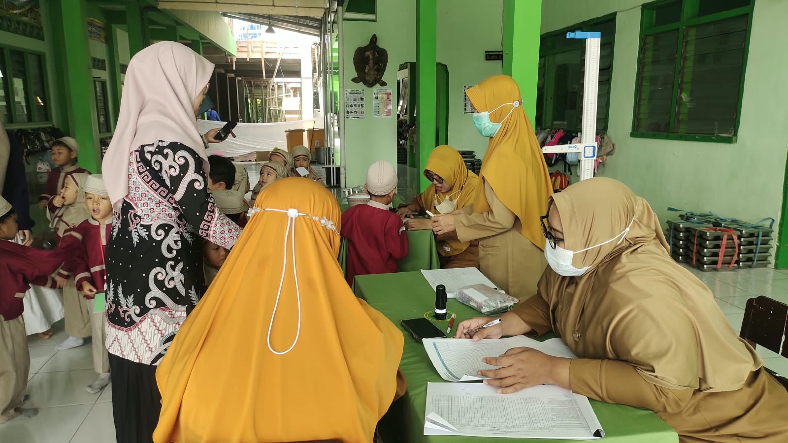 Puskesmas Banjar Sengon Gelar Screening Kesehatan bagi Peserta Didik TK dan KB Ar-Raudah Jember